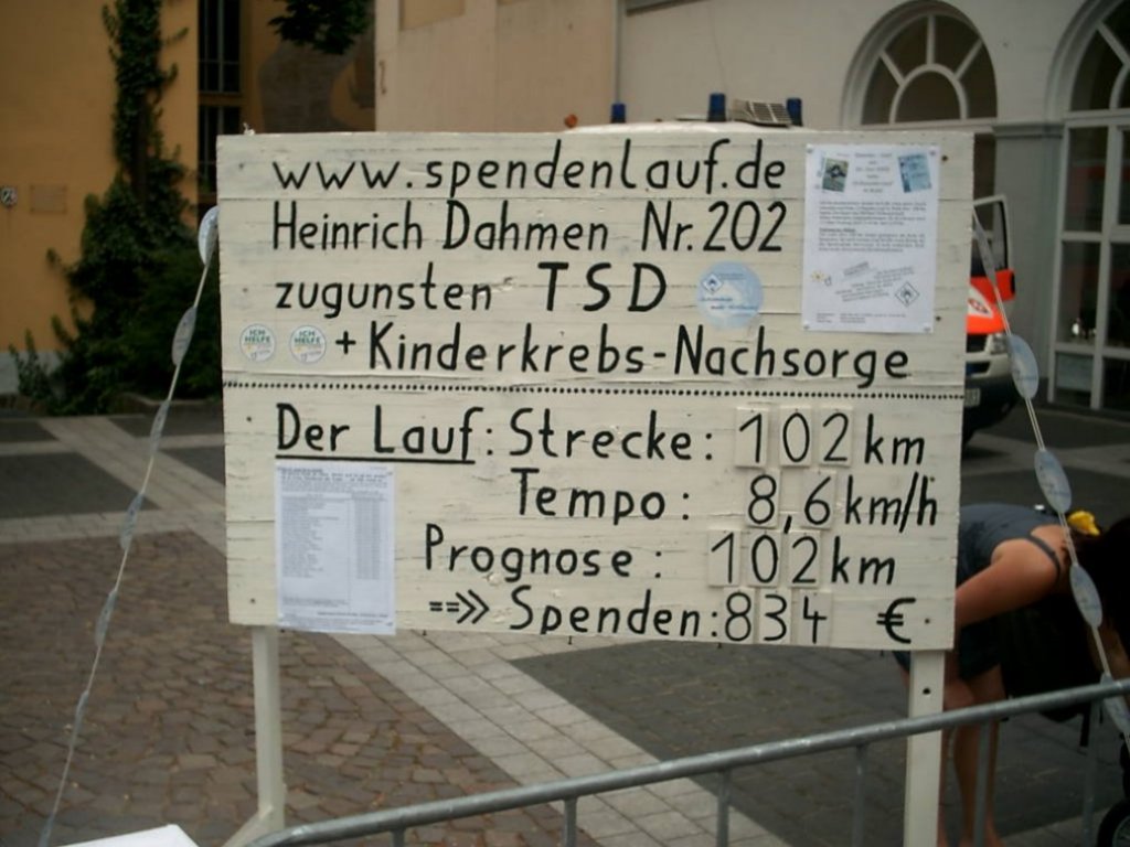 Unsere Plakatwand mit dem Endergebnis