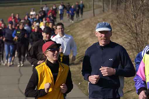 Ein kleiner Flirt beim Schwarzwald-Erlebnislauf