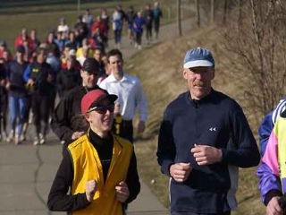 Ein kleiner Flirt bei km 60